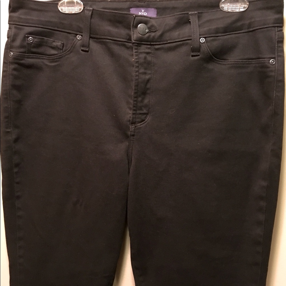 NYDJ Designer Jean Lift Tuck Technology Black 14